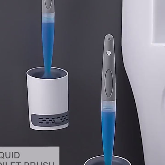 Creative Long Handle Liquid Toilet Brush Can Be Hu